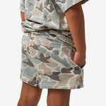 Load image into Gallery viewer, Youth Vintage Shorts-Mallard Mayhem Camo
