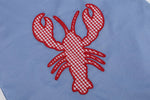 Load image into Gallery viewer, Denim Look Crawfish Romper
