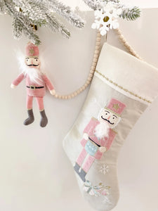 Pink Nutcracker Ornament