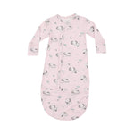 Load image into Gallery viewer, Angel Dear Gray Elephants Pink Bundle Gown
