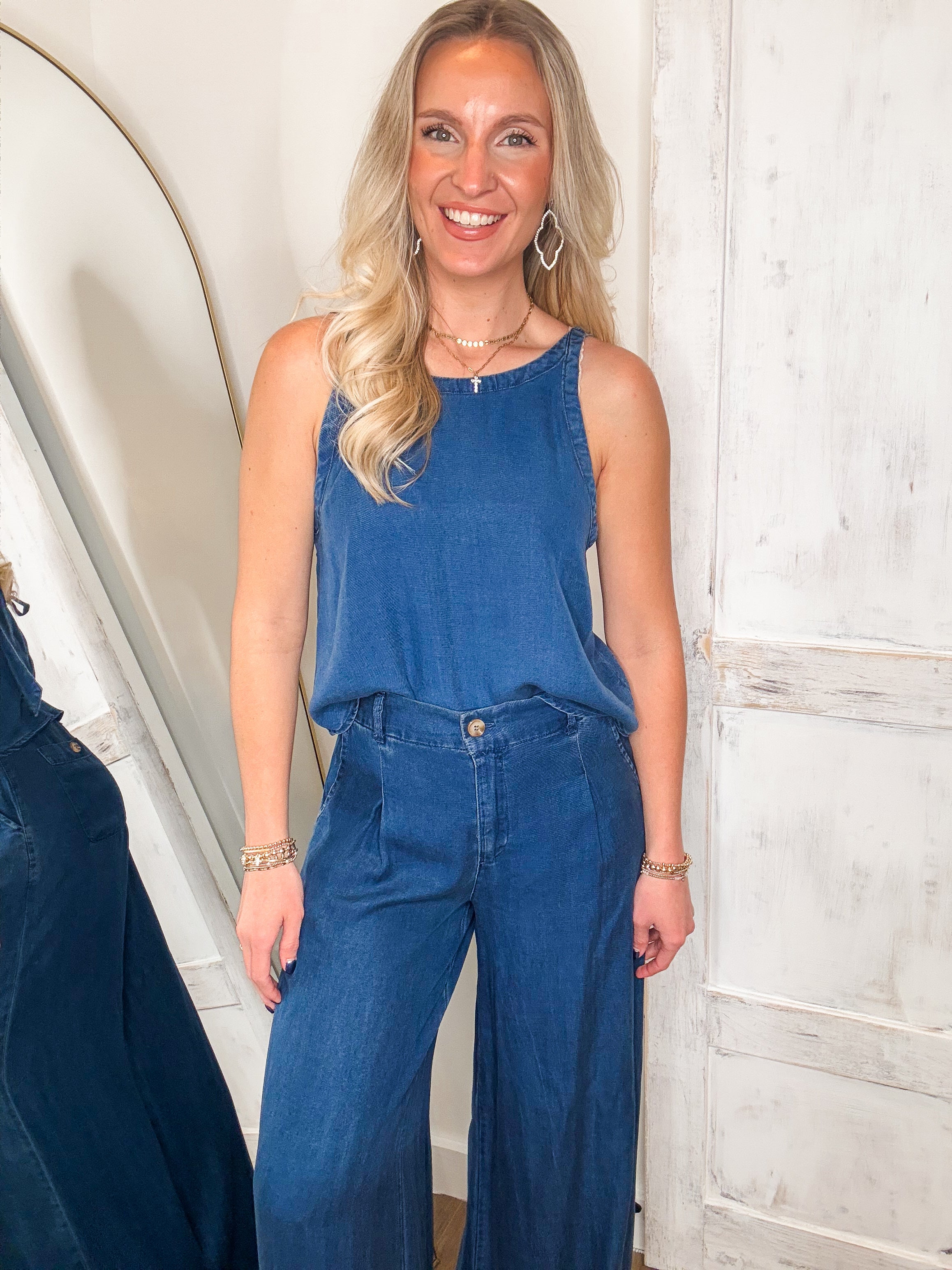 Have Everything Denim Tank