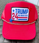 Load image into Gallery viewer, Trump 2024 Trucker Hat
