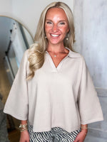 Load image into Gallery viewer, Part Ways Stone Knit Sweater

