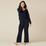 Load image into Gallery viewer, Oprah's Fave 2024 - Solid Marshmallow V-Neck Lounge Set
