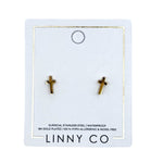 Load image into Gallery viewer, Screwback Stud Earrings - Catherine Cross
