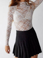 Load image into Gallery viewer, Long Sleeve Lace Base Top
