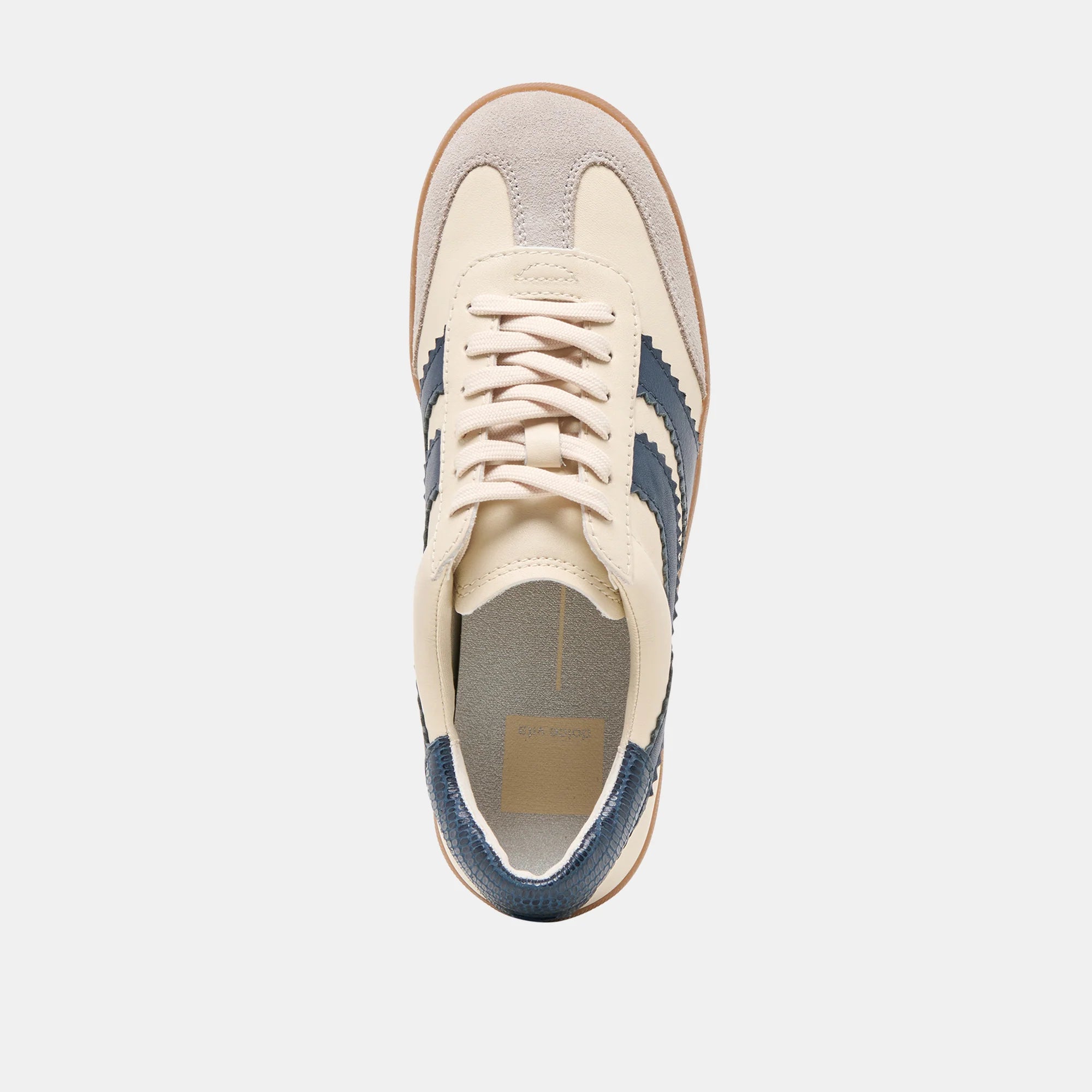 Dolce Vita Merit Sneaker - Ivory/Navy Leather
