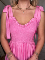 Load image into Gallery viewer, Fade Into You Pastel Pink Maxi Dress
