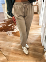 Load image into Gallery viewer, Low Key Plans Light Mocha Jogger
