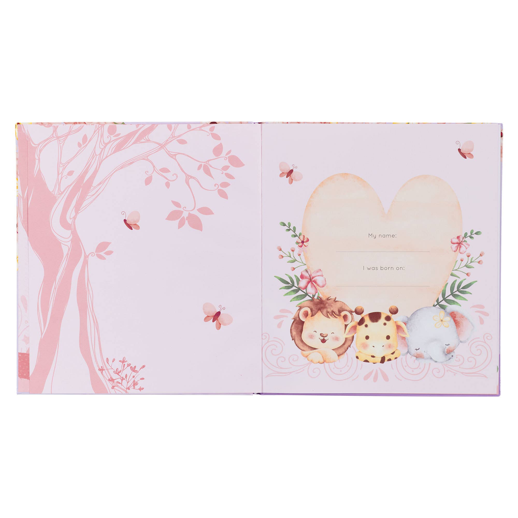 Baby Memory Book for Girls