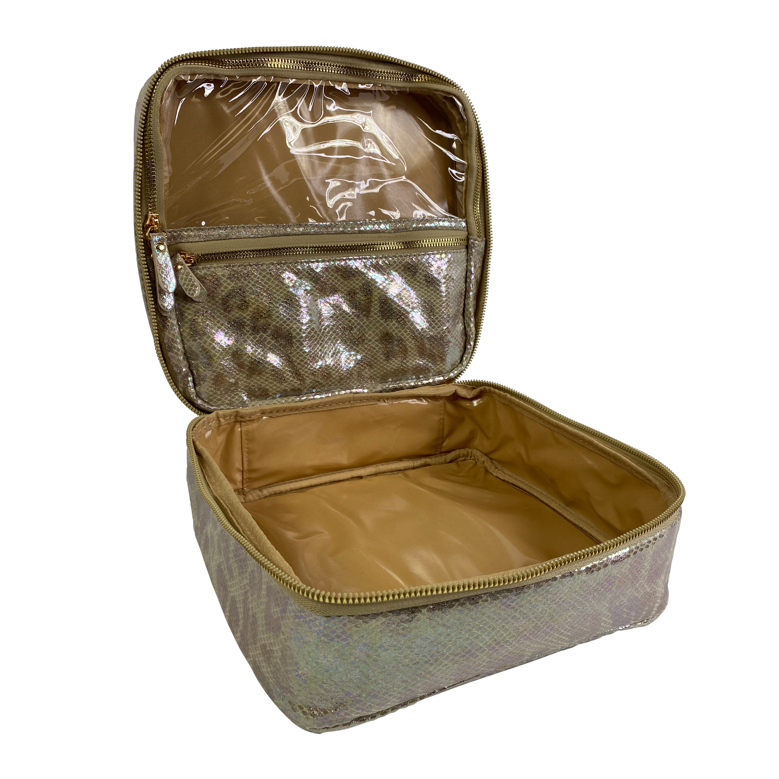 Mini Diva Makeup Case - Glimmer Leopard