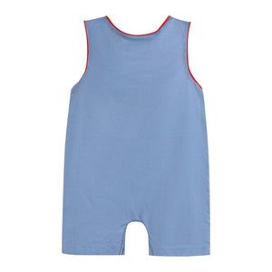 Denim Look Crawfish Romper