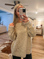 Load image into Gallery viewer, Welcoming Heart Gold Foil Sweater

