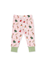 Load image into Gallery viewer, Christmas Dogs Pink L/S Loungewear Set
