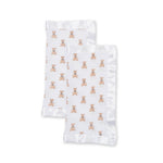Load image into Gallery viewer, 2-pack Muslin Security Blankets - Vintage Bears
