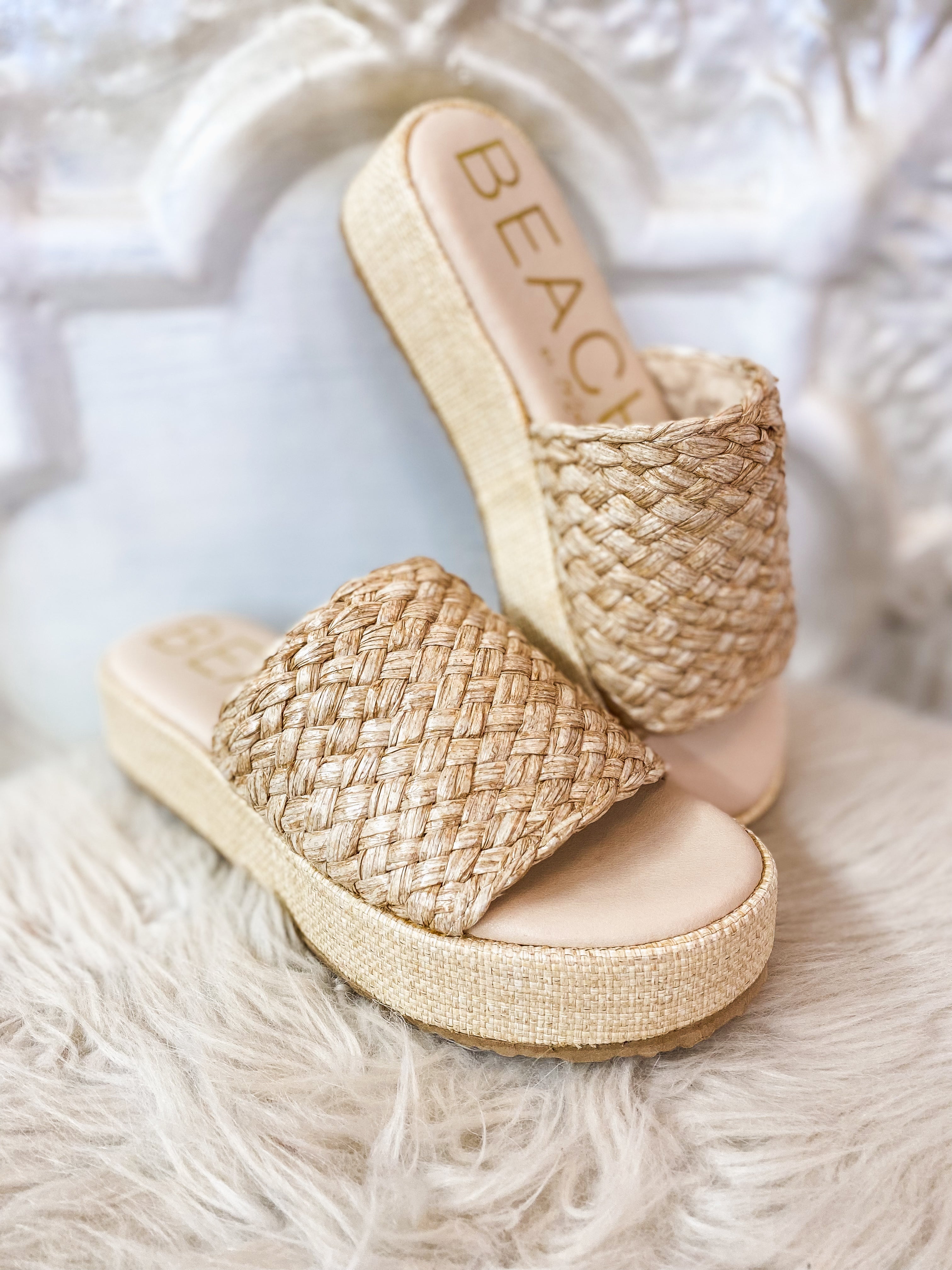 Cairo Beige Platorm Matisse Sandals