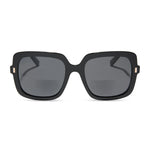 Load image into Gallery viewer, Sandy - Black Grey DIFF Sunglass Readers
