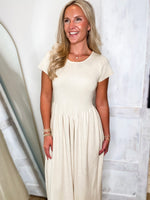Load image into Gallery viewer, Never Too Far Ivory Sweater Midi Dress
