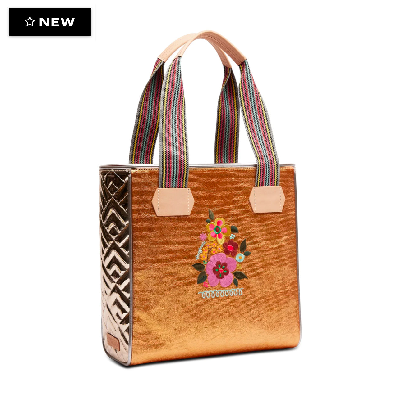 Consuela Bronzed Classic Tote
