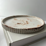 Load image into Gallery viewer, Joma - Concrete Fluted Tray | Round Concrete Tray
