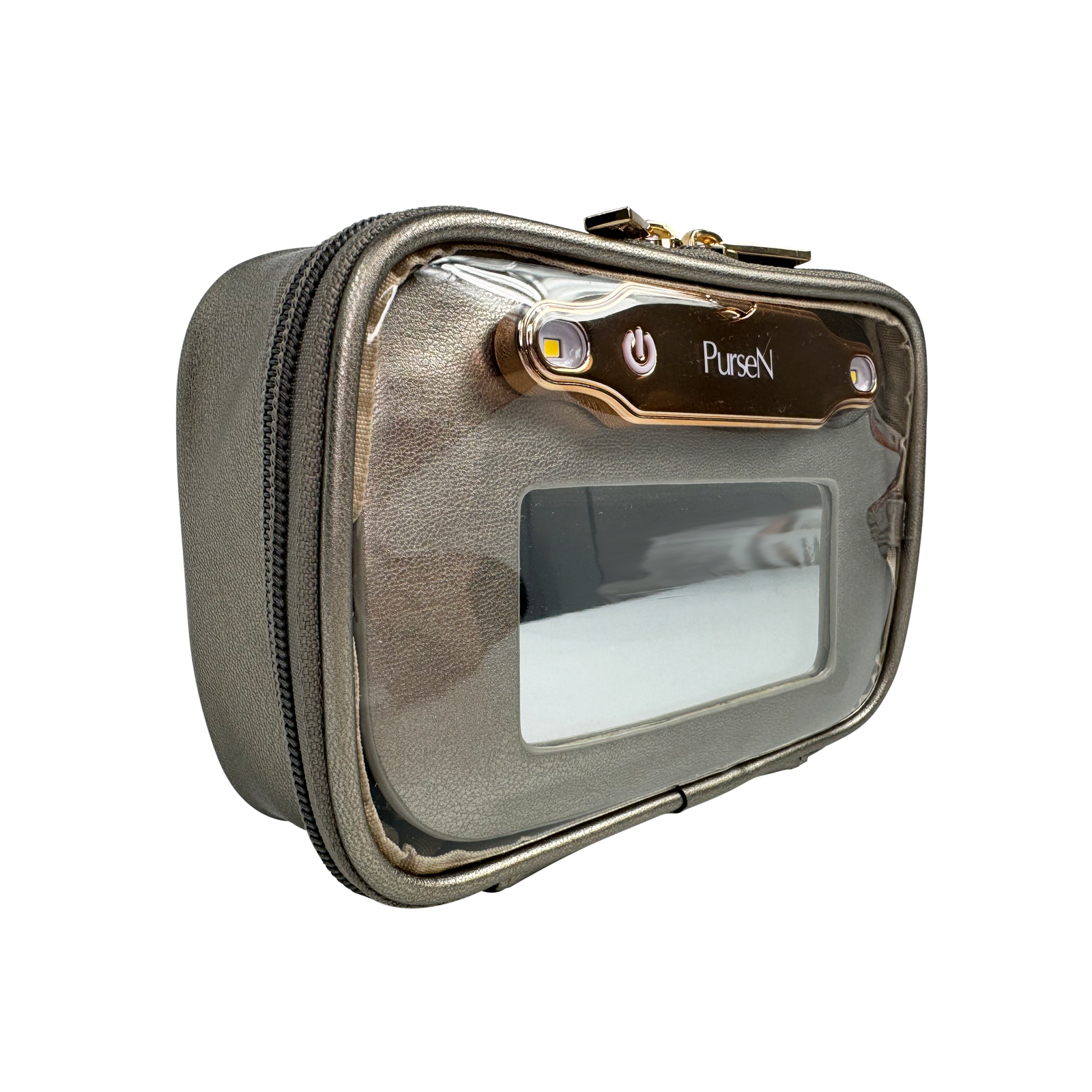 LITTMINI • Lighted Mirror Case • Bronze