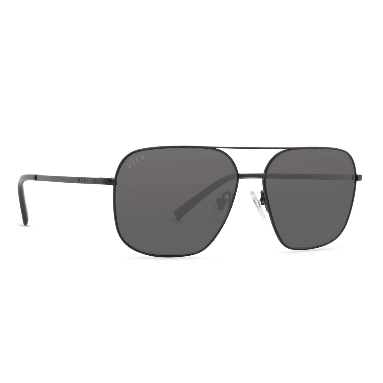 Jonas - Black Grey Polarized Diff Sunglasses