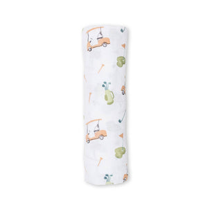 Classic Muslin Swaddle - Golf