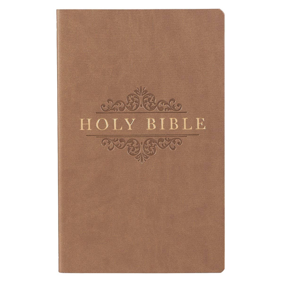 KJV Bible Gift & Award Faux Leather, Tan