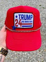 Load image into Gallery viewer, Trump 2024 Trucker Hat
