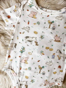 Angel Dear Farm Babies Bodysuit Onesie