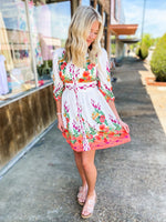 Load image into Gallery viewer, Best Impression Floral Button Down Dress
