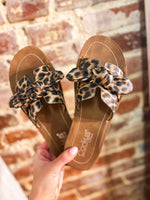 Load image into Gallery viewer, Too Cute Leopard Corkys Sandal

