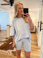 Load image into Gallery viewer, Afternoon Bliss Periwinkle Tunic
