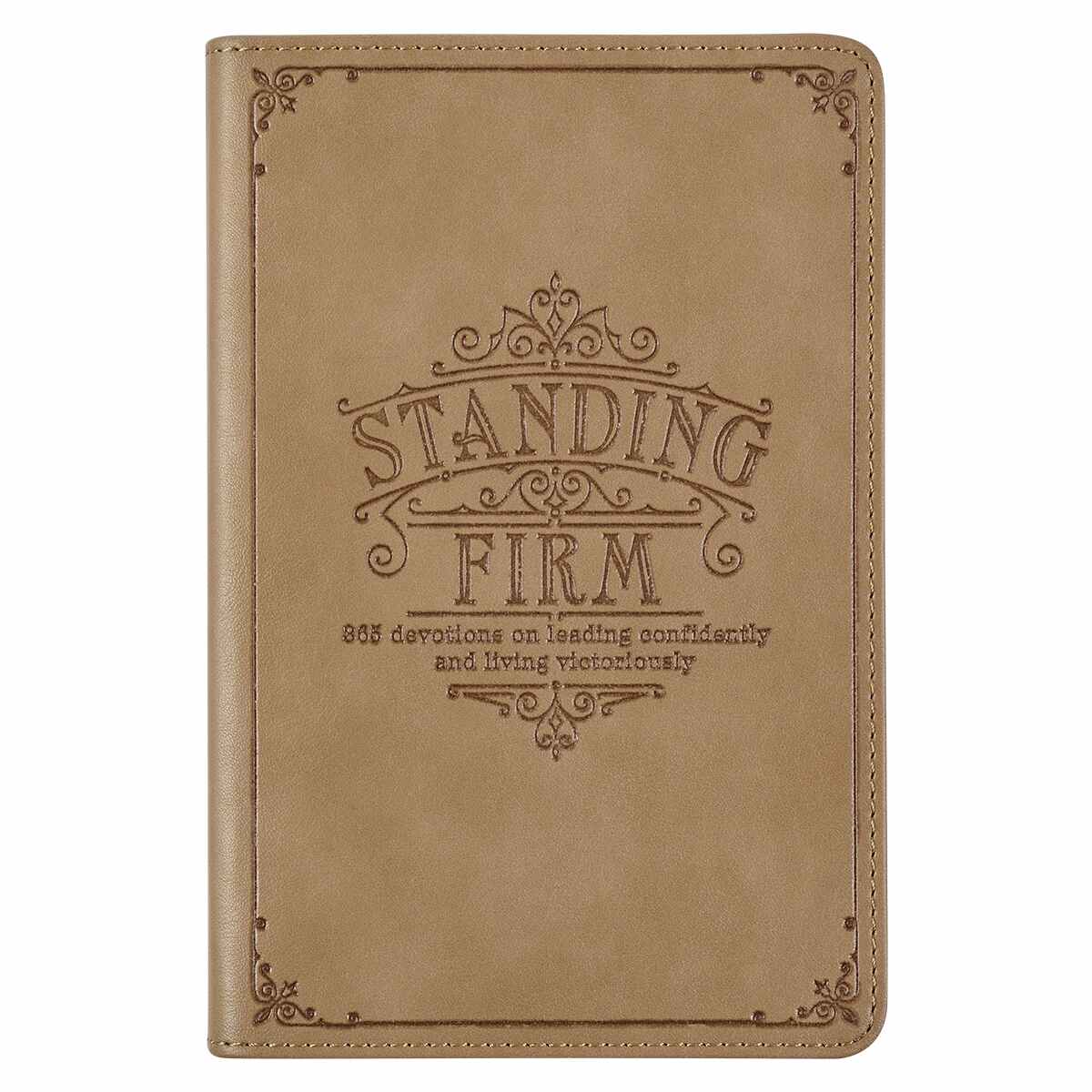 Devotional Standing Firm Faux Leather