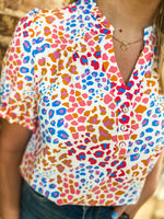 Load image into Gallery viewer, Sutton Wild Safari Michelle McDowell Blouse
