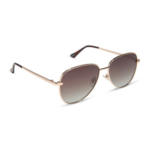 Abbott - Gold Brown Polarized DIME Sunglasses