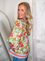 Load image into Gallery viewer, Springing Forward Pastel Floral Blouse
