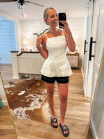 Load image into Gallery viewer, Look My Way Off White Cami

