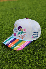 Load image into Gallery viewer, Game Day Doodles Football Hat

