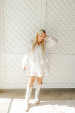 Load image into Gallery viewer, Screwback Stud Earrings - Daisy Cowgirl Boot
