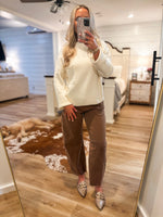 Load image into Gallery viewer, Over Again Ivory Knit Sweater
