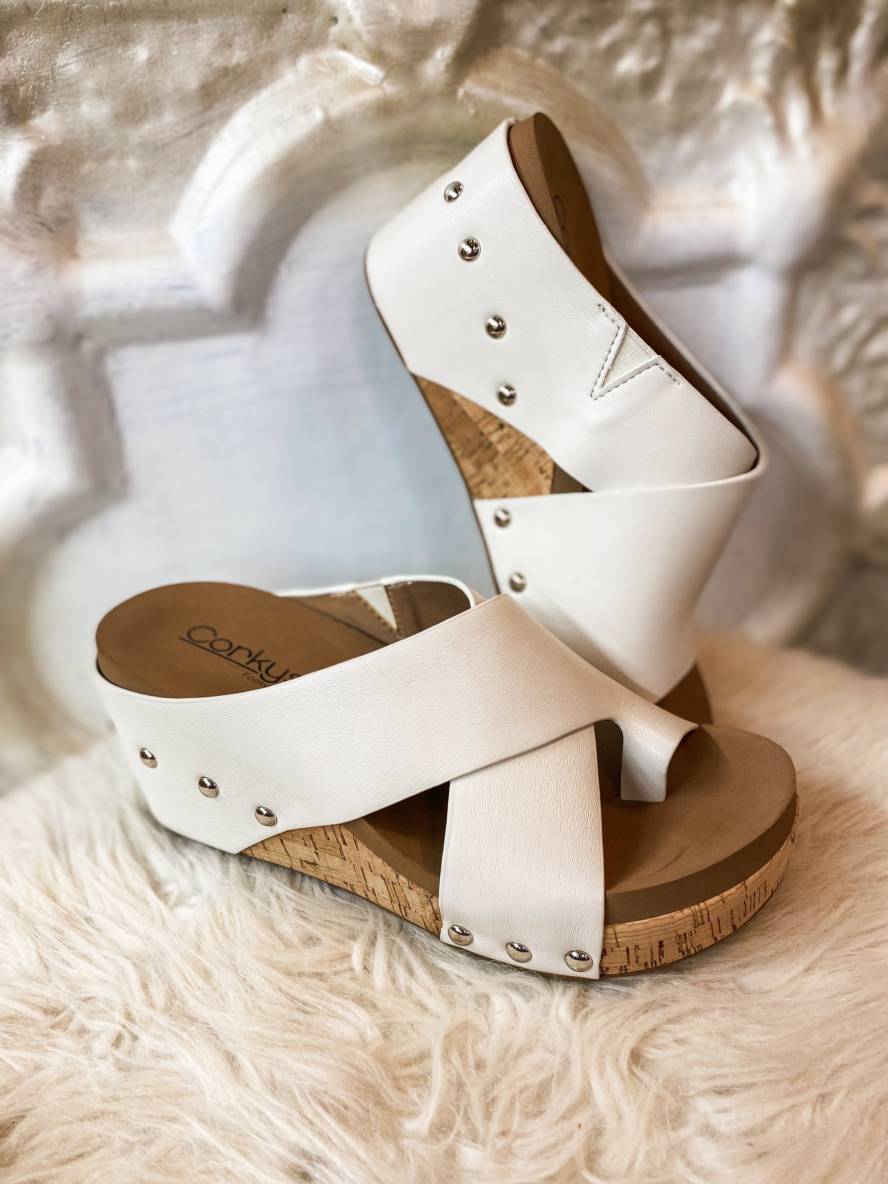 Tidbit Ivory Boutique by Corkys Wedge