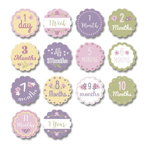 Baby's 1st Year Swaddle & Milestone Cards - Isn't She Lovely
