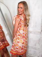 Load image into Gallery viewer, By Chance Pink Printed Mini Dress

