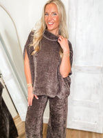 Load image into Gallery viewer, Seeing More Mocha Tunic &amp; Lounge Pant Set
