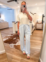 Load image into Gallery viewer, Good Company Light Blue Lounge Pant
