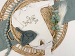 Load image into Gallery viewer, Mallard duck baby footie | Baby Boy Outfit
