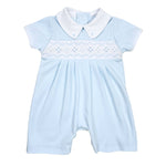 Load image into Gallery viewer, Ethan Smocked Short Playsuit
