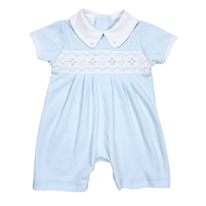 Ethan Smocked Short Playsuit