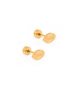 Load image into Gallery viewer, Screwback Stud Earrings - Football
